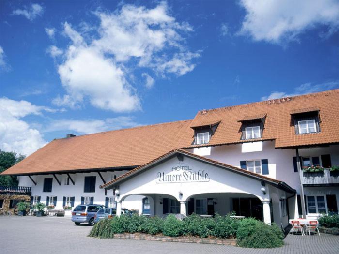Hotel "Untere Muhle" Schwabmuhlhausen Exterior foto